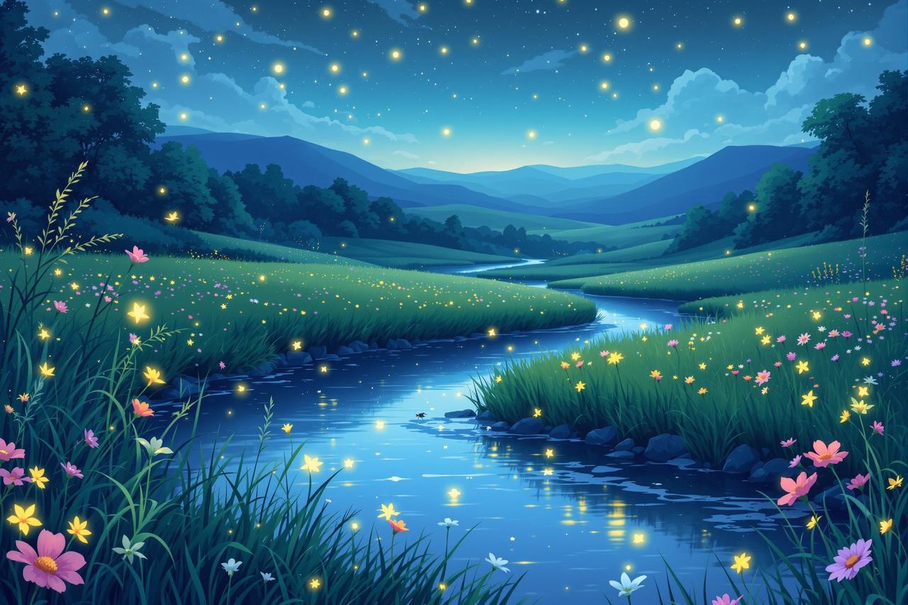 红豆魔改短剧作品 - 夏夜的萤火虫
