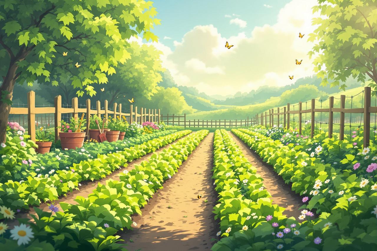 红豆魔改短剧作品 - 外婆的菜园子