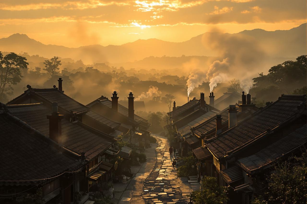 红豆魔改短剧作品 - 故乡的炊烟